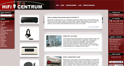 Desktop Screenshot of hificentrum.cz